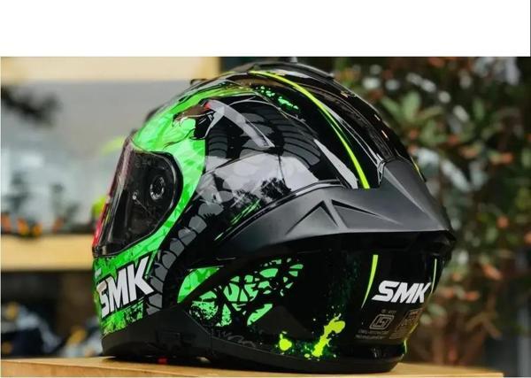 Smk Typhoon Reptile Kapalı Kask - Image 1