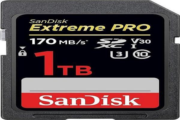 Sandisk Extreme Pro SDSDXXY-1T00-GN4IN 1 TB SDXC UHS-I U3 Hafıza Kartı - Image 1