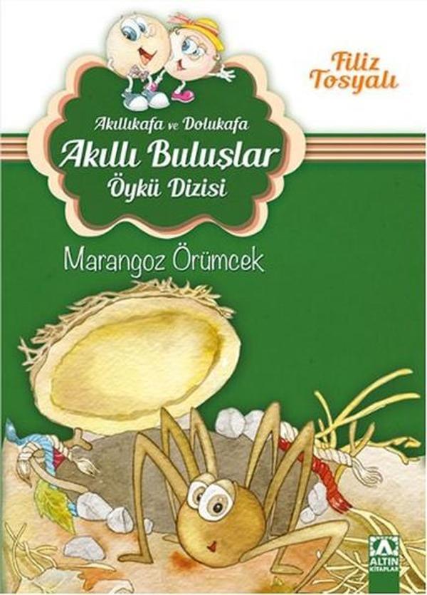 Akıllı Kafa ve Dolu Kafa - Marangoz Örümcek - Altın Kitaplar - Image 1
