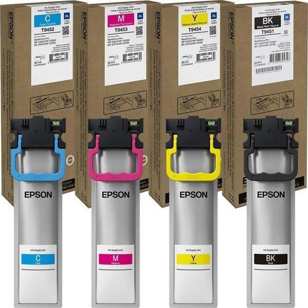 Epson WorkForce Pro WF-C5210DW Orjinal Kartuş Takımı Yüksek Kapasiteli / T9451XL - Image 1