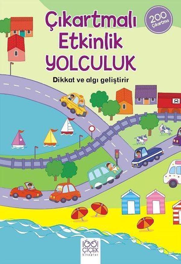 Çıkartmalı Etkinlik Kitabım - Yolculuk - 1001 Çiçek - Image 1