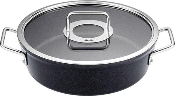 Fissler Adamant Cam Kapak Kısa Tencere 28 cm - Image 1