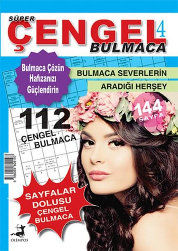 Süper Çengel Bulmaca 4 - Olimpos Yayınları - Image 1