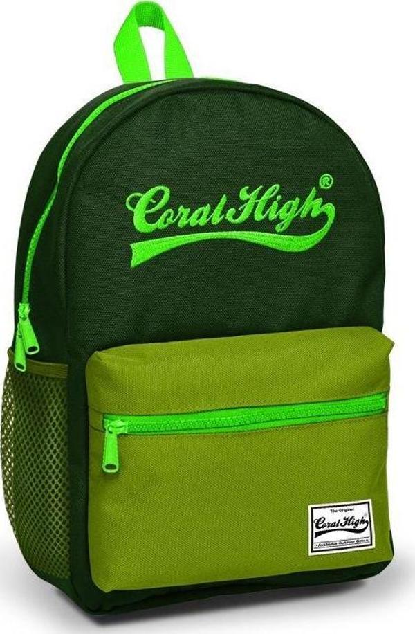 Coral High Yeşil Anaokulu ve Günlük Sırt Çantası - 4-5 Yaş - Image 1