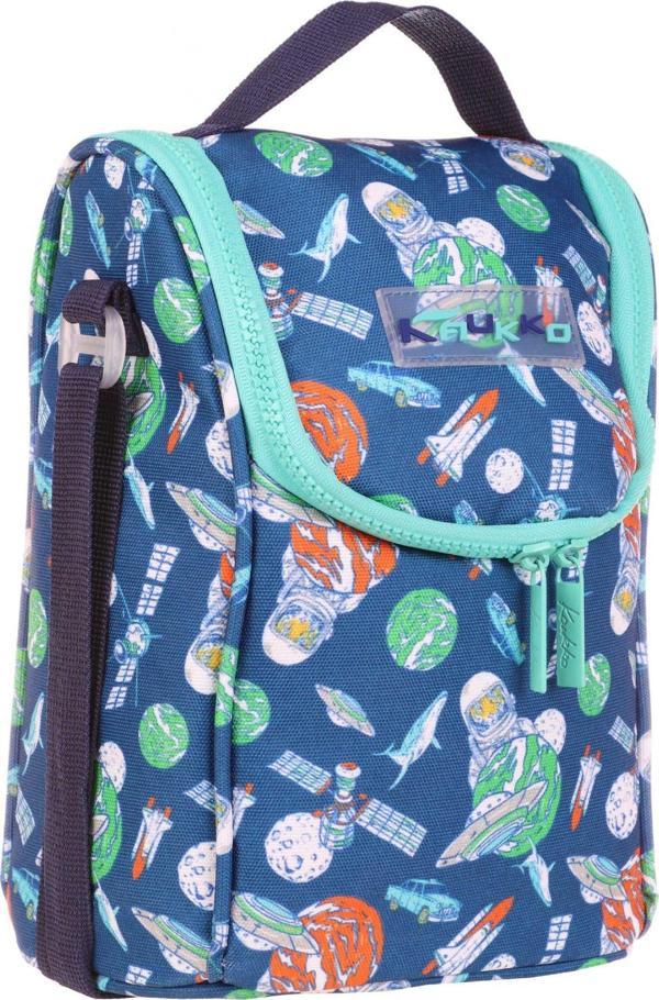Kaukko Kids Isı Yalıtımlı Erkek Çocuk Astronot Aslan Büyük Beslenme Çantası - Image 1