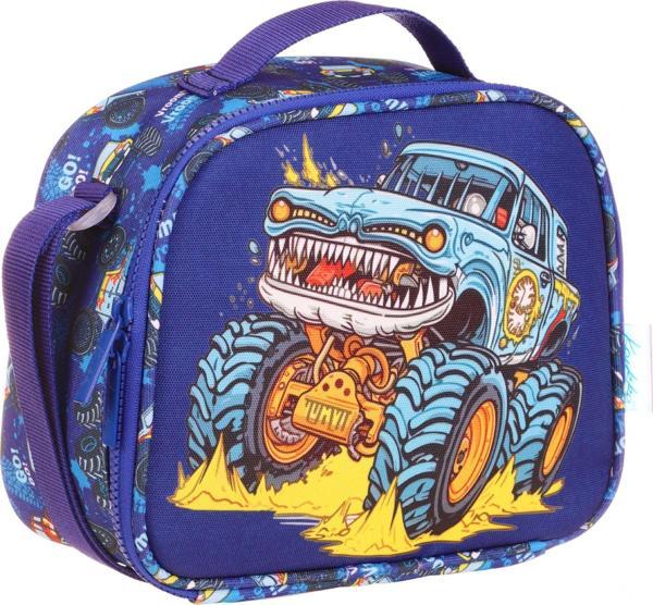 Kaukko Kids Isı Yalıtımlı Erkek Çocuk Lacivert Arazi Aracı Beslenme Çantası - Image 1