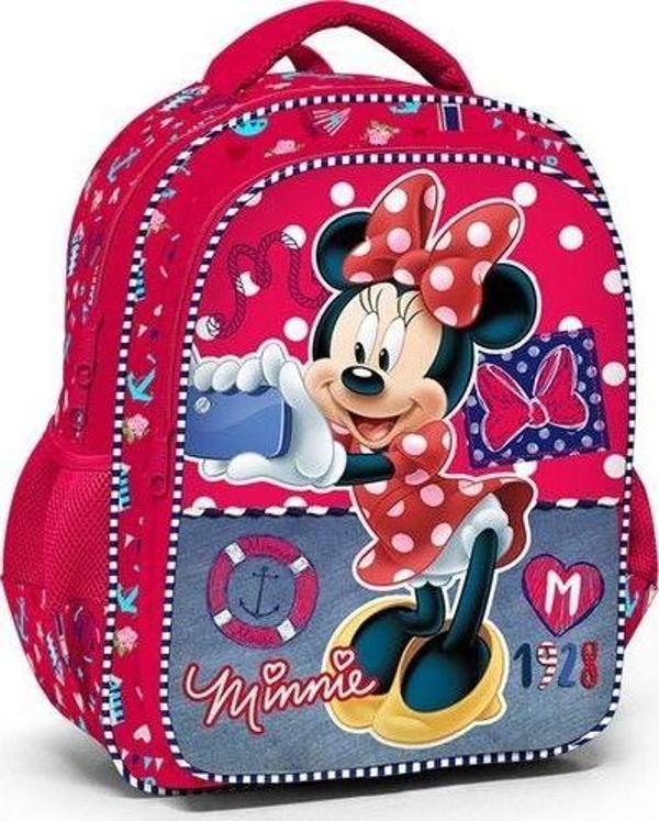 Minnie Mouse Selfice - Kırmızı Kız Çocuk İlkokul Çantası - 73170 - Image 1