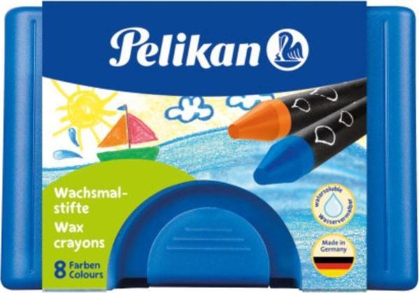 Pelikan Mum Boya Suyla Çözünen 8 Renk Plastik Kutu p-722959 - Image 1