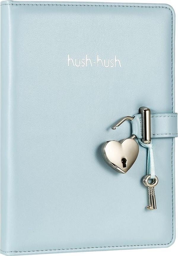 Victoria'S Journals Hush Hush Kilitli Pastel Hatıra Defteri 13X18cCm 80 Gram 160 Yaprak Çizgili 124-1108 - Image 1