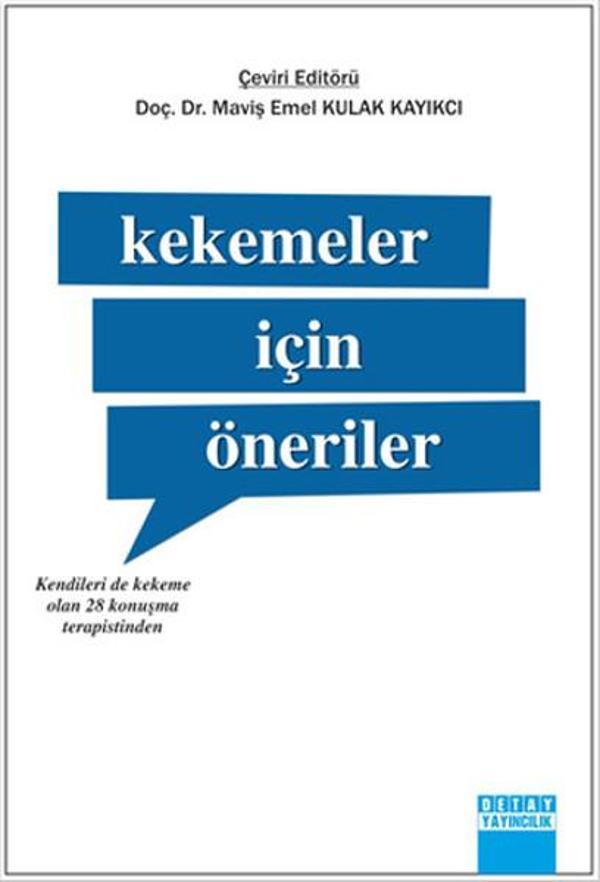 Kekemeler İçin Öneriler - Detay Yayıncılık - Image 1