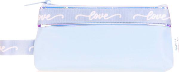 Kaukko Mirror Baggy Kalem Çantası Açık Mavi K2668 - Image 1
