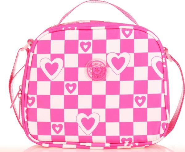Kaukko Nature Soft Beslenme Çantası Pink Heart K9017 - Image 1