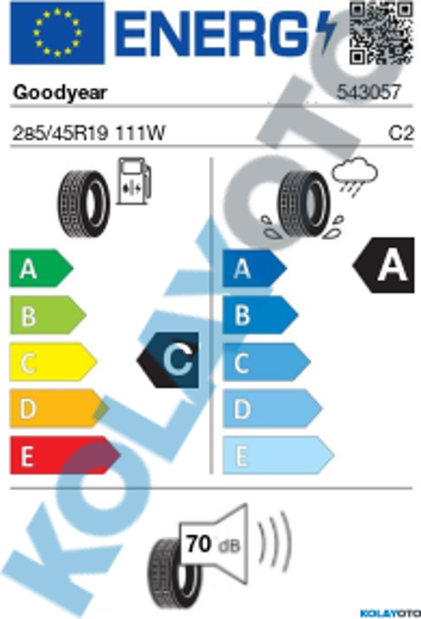 Goodyear Eagle F1 Asymetric 3 SUV 285/45R19 111W XL (Yaz) (2023) - Image 1