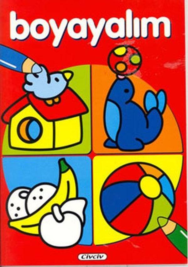 Çiçek Yayıncılık Boyayalım 2 - Kırmızı - Çiçek Yayıncılık - Image 1
