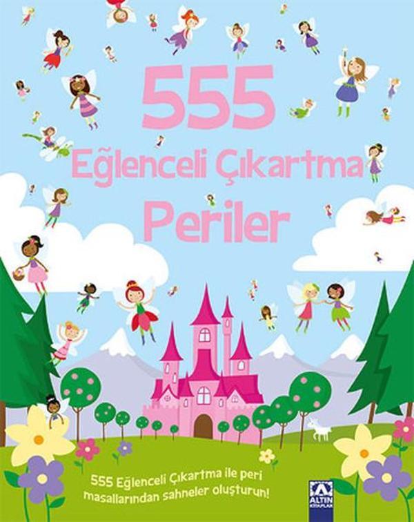 555 Eğlenceli Çıkartma Periler - Altın Kitaplar - Image 1