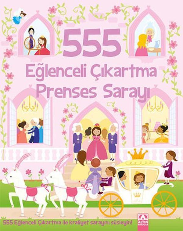555 Eğlenceli Çıkartma Prenses Sarayı - Altın Kitaplar - Image 1