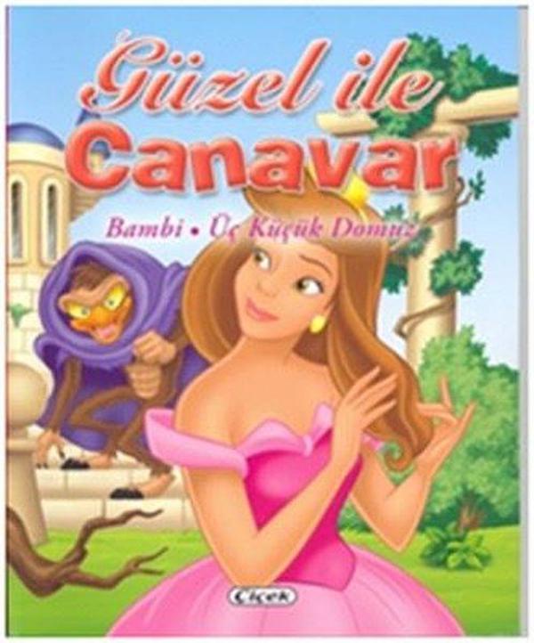 Üç Klasik Masal - Güzel ile Canavar - Bambi - Üç Küçük Domuz - Çiçek Yayıncılık - Image 1