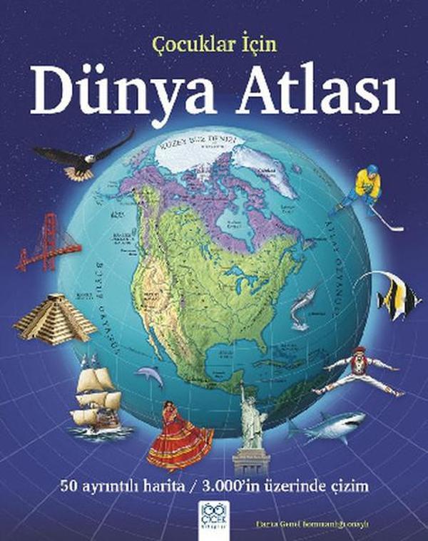 Çocuklar İçin Dünya Atlası - 1001 Çiçek - Image 1