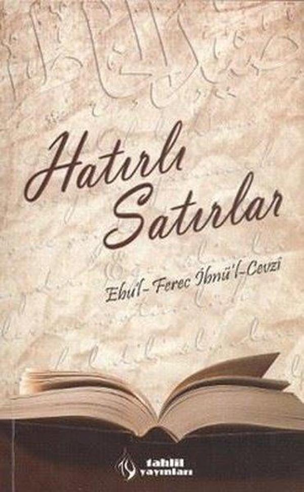 Hatırlı Satırlar - Tahlil Yayınları - Image 1