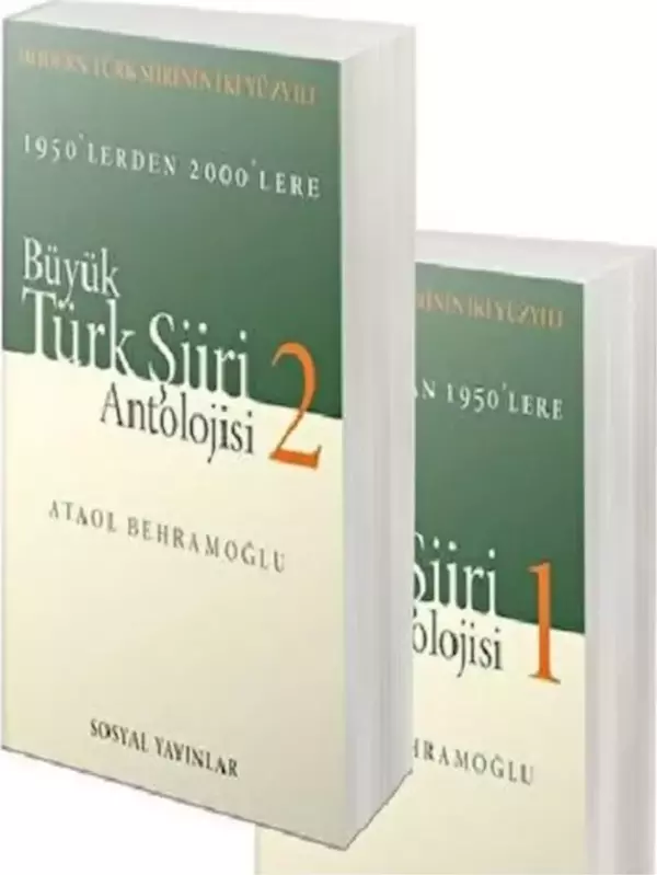 Büyük Türk Şiiri Antolojisi-Takım - Sosyal Yayınları - Image 1