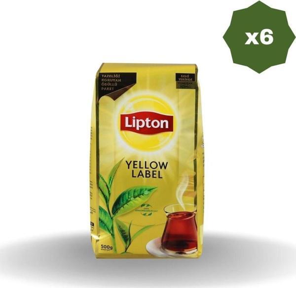 Doğuş Lipton Yellow Label 500 Gr X 6 Adet - Image 1