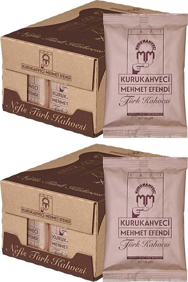 Kurukahveci Mehmet Efendi 50 X 100 G 50 Adet Türk Kahvesi - Image 1