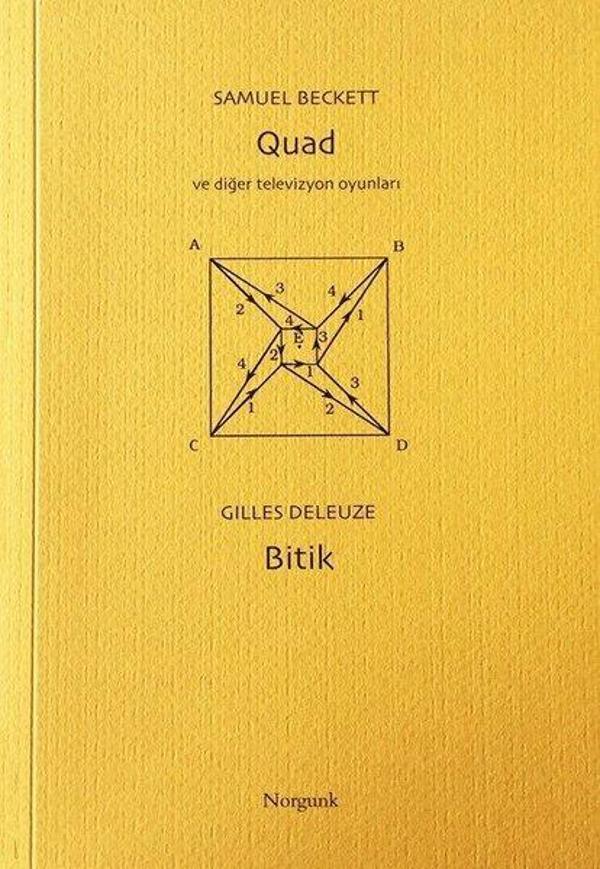 Quad ve Diğer Televizyon Oyunları (Beckett)- Bitik(Deleuze) - Norgunk Yayıncılık - Image 1