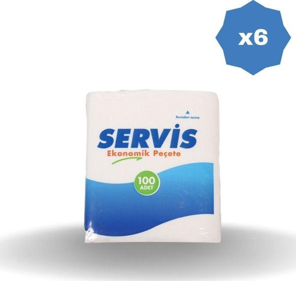Servis Peçete 100'Lü X 6 Adet - Image 1