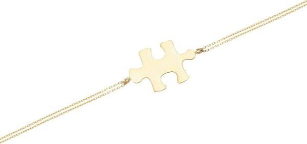 Glorria Altın Puzzle Bileklik - Image 1