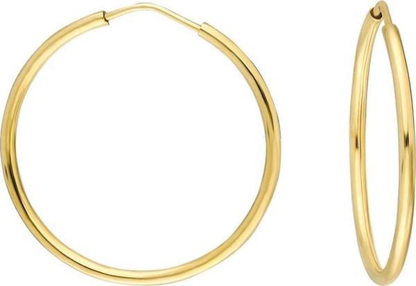 Glorria Altın 2,5 cm Halka Küpe - Image 1