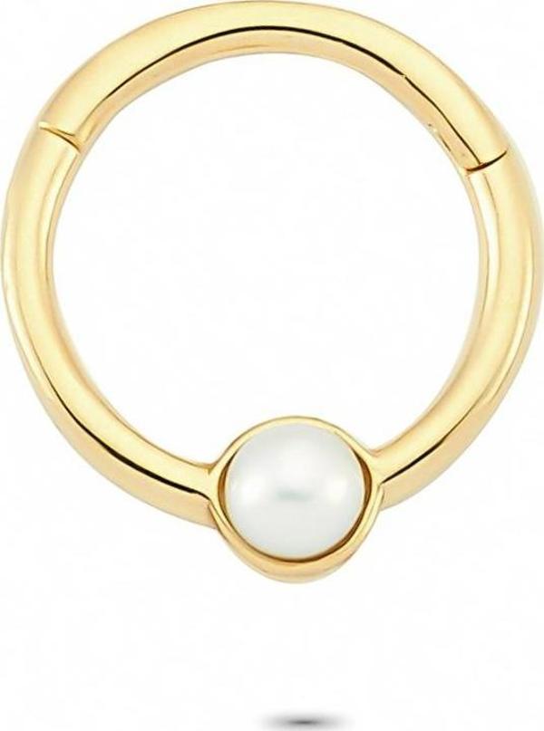 Glorria Altın İnci Halka Piercing - Image 1
