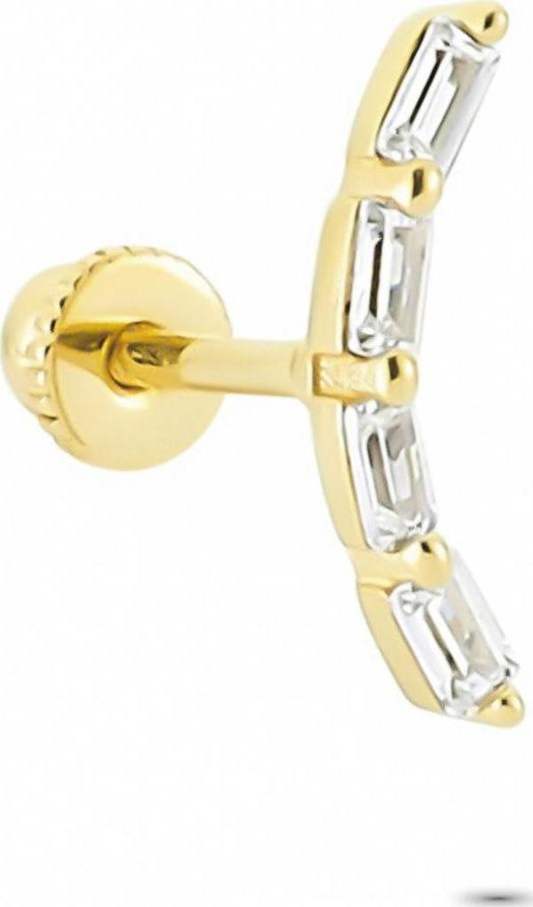 Glorria Altın Baget Helix Piercing - Image 1