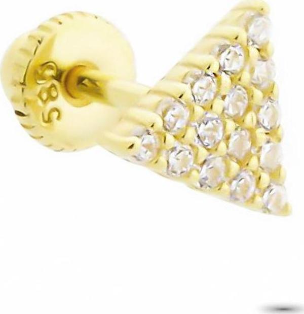 Glorria Altın Üçgen Helix Piercing - Image 1