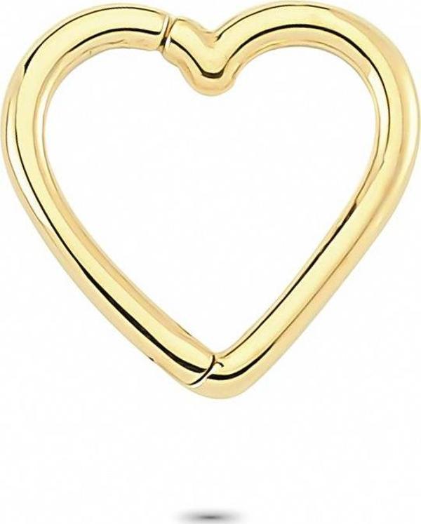Glorria Altın Kalp Halka Piercing - Image 1