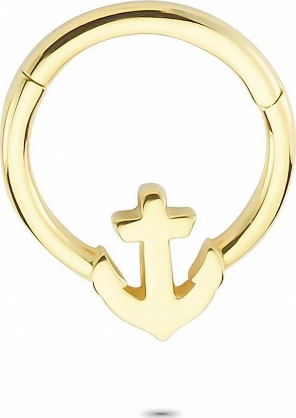 Glorria Altın Çapa Halka Piercing - Image 1