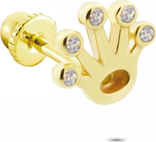 Glorria Altın Taç Helix Piercing - Image 1