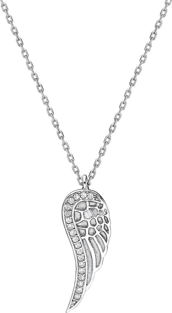Glorria Gümüş Kanat Kolye - Image 1