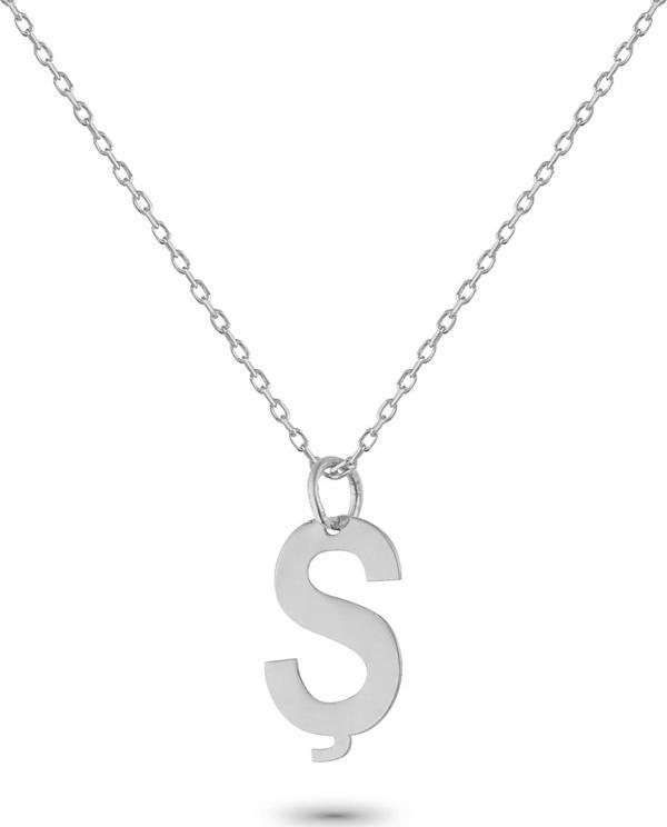 Glorria Gümüş Ş Harfi Kolye - Image 1