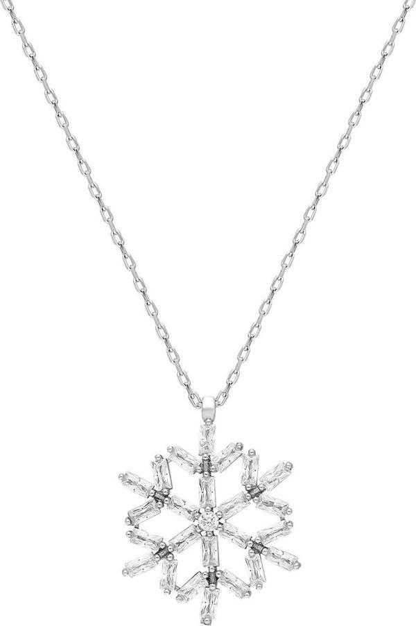Glorria Gümüş Kar Tanesi Kolye - Image 1