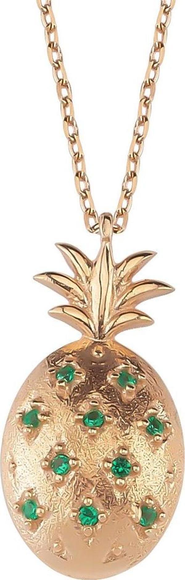 Glorria Gümüş Ananas Kolye - Image 1