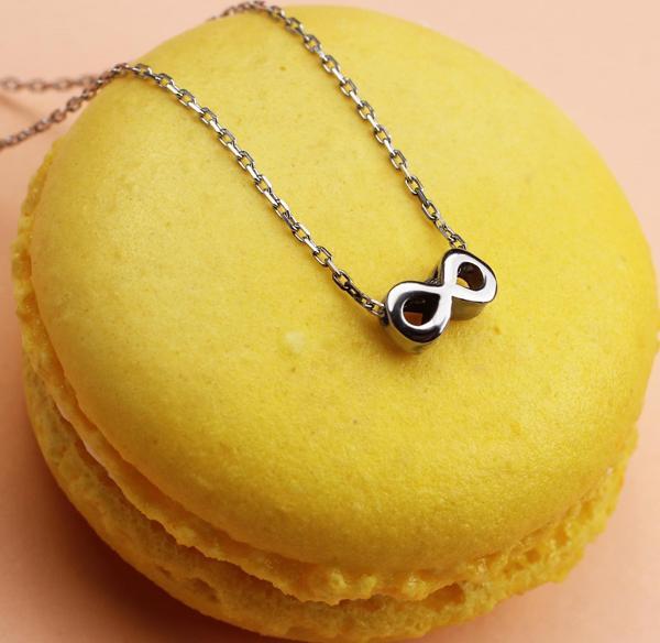 Glorria Gümüş Sonsuzluk Kolye - Image 1