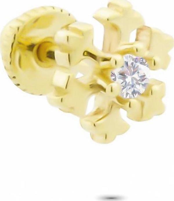 Glorria Altın Kar Tanesi Helix Piercing - Image 1