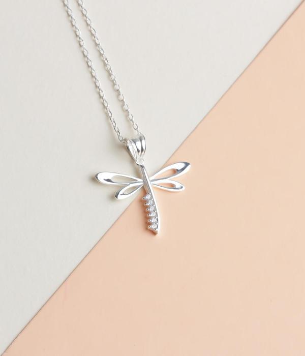 Glorria Gümüş Yusufçuk Kolye - Image 1