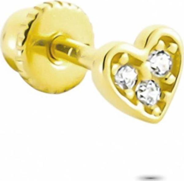 Glorria Altın Kalp Helix Piercing - Image 1