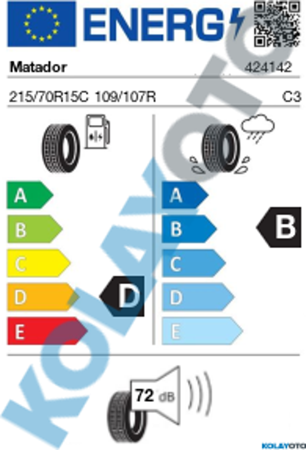 Matador MPS300 Maxilla AP 215/70R15C 109/107R (Yaz) (2022) - Image 1