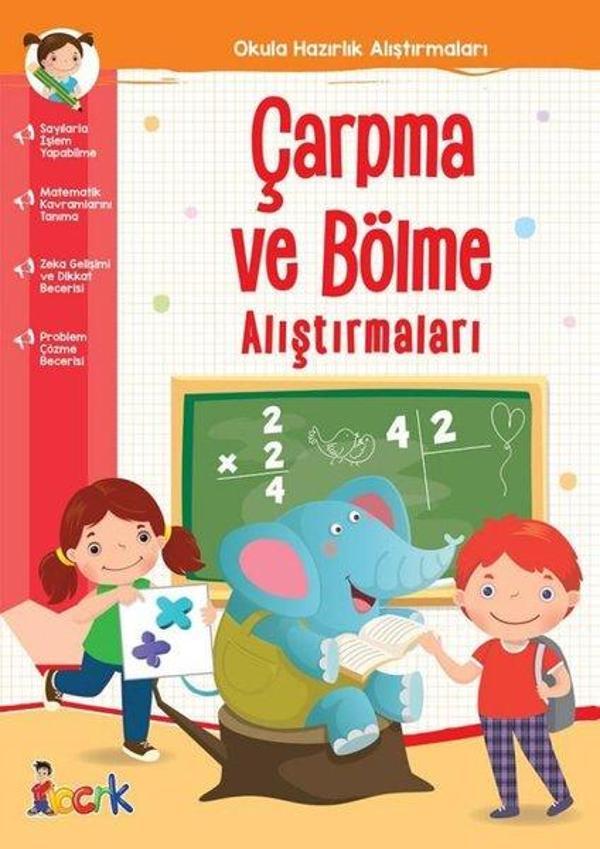 Çarpma ve Bölme Alıştırmaları - Okula Hazırlık Alıştırmaları - Bıcırık Yayınları - Image 1