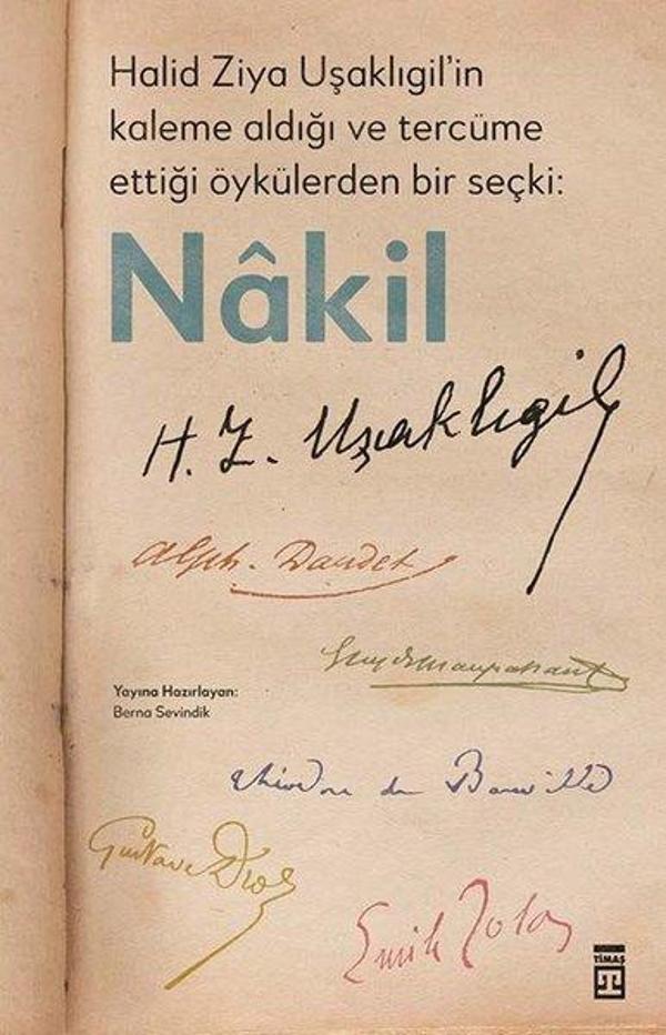 Nakil - Halid Ziya Uşaklıgil'in Kaleme Aldığı ve Tercüme Ettiği Öykülerden Bir Seçki: Nakil - Timaş Yayınları - Image 1