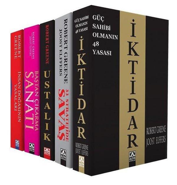 Robert Greene Seti - 5 Kitap Takım - Altın Kitaplar - Image 1
