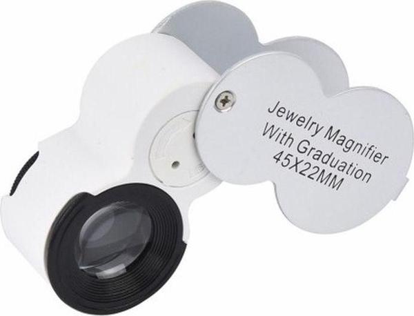 45X22 Ledli Para Algılama Ve Mezuniyet Takı Değerleme Büyüteç - Image 1