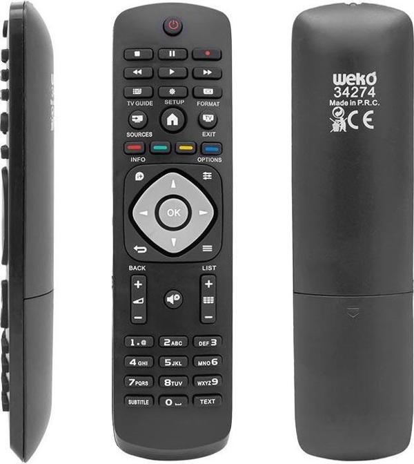 WEKO KL RM-L1225 PHILIPS LCD LED TV KUMANDA - Image 1